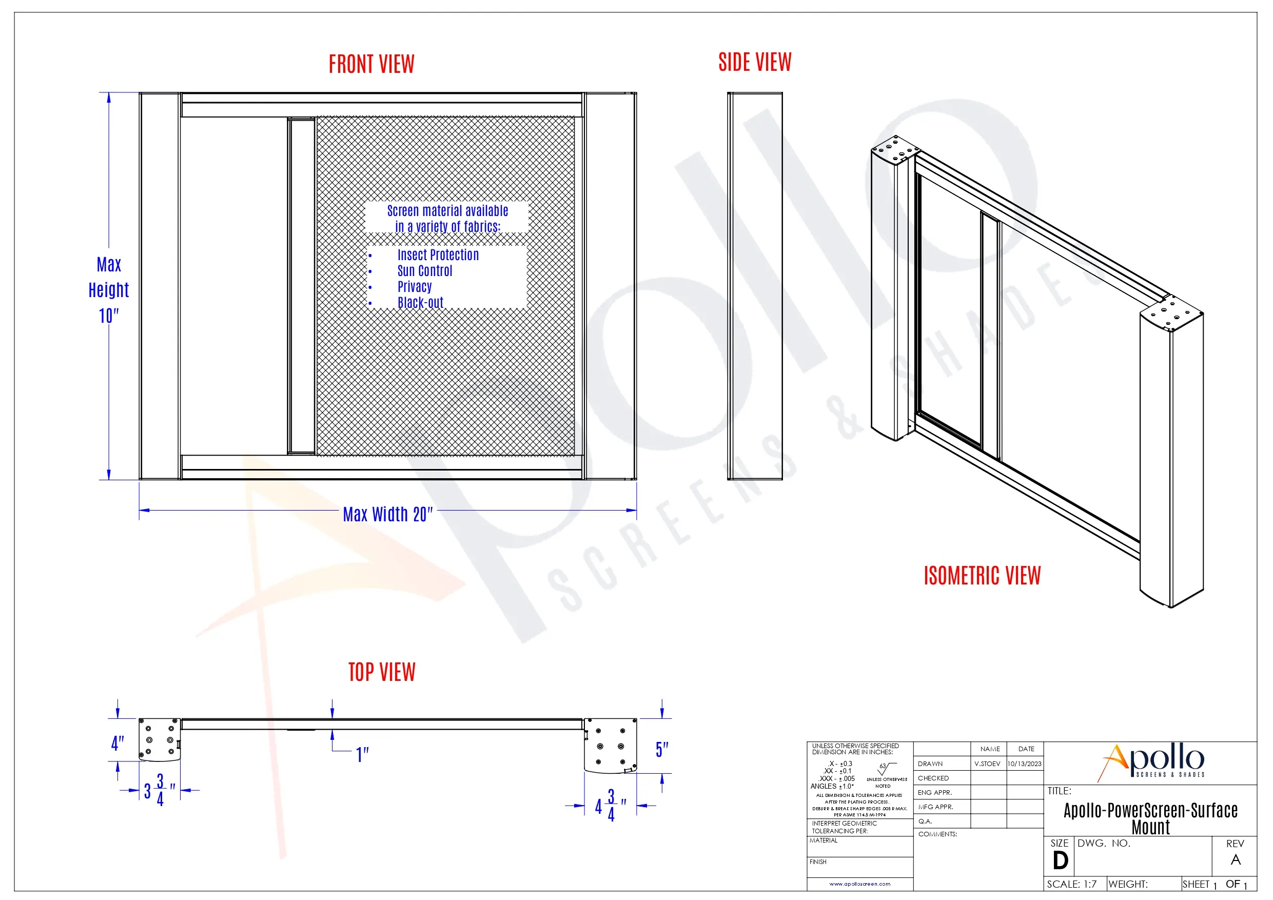 Apollo-PowerDoor-Screen